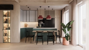 Rodzinny dom pod Krakowem w stylu japandi Rodzinny dom pod Krakowem w stylu japandi