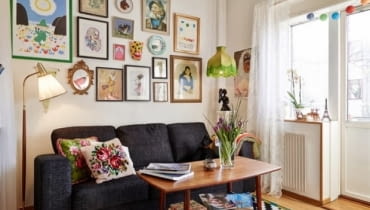 garderoba pod łóżkiem, garderoba w mieszkaniu, skandynawski styl