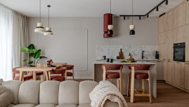 Nowoczesny minimalizm - mieszkanie na warszawskiej Woli