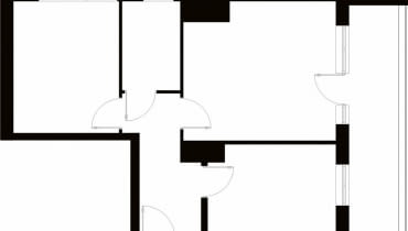 Trzypokojowe, 48,6 m kw., dla 4 osób. Trzypokojowe, 48,6 m kw., dla 4 osób.