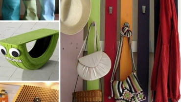 Recykling style, aranżacja wnętrz