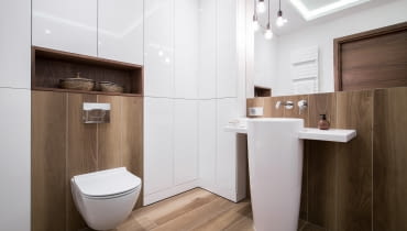 Jasna łazienka. Jakie oświetlenie wybrać do łazienki? Jasna łazienka. Jakie oświetlenie wybrać do łazienki?