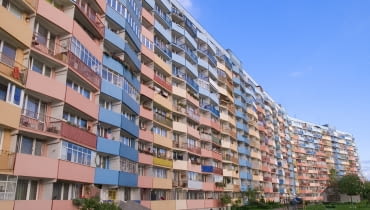 Falowiec przy ul. Obrońców Wybrzeża w Gdańsku Falowiec przy ul. Obrońców Wybrzeża w Gdańsku
