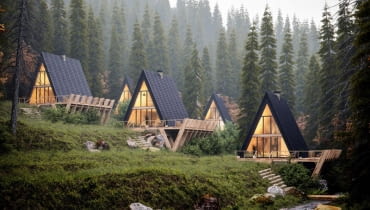 Domki Brda w nowej odsłonie od SK-architekci Domki Brda w nowej odsłonie od SK-architekci