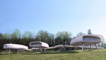 Futurystyczne pawilony - centra badawcze zaprojektowane przez Dagmarę Oliwę i Anitę Luniak. Nagrodzone Golden A'Design Award w konkursie A'Design Award & Competition. Futurystyczne pawilony jako centra badawcze zaprojektowane przez Dagmarę Oliwę i Anitę Luniak. Nagrodzone Golden A'Design Award w konkursie A'Design Award & Competition.
