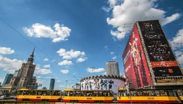 Reklamy w centrum Warszawy 4ZDJCIE DO WKADKI:DLOWA Strony Lokalne Warszawa