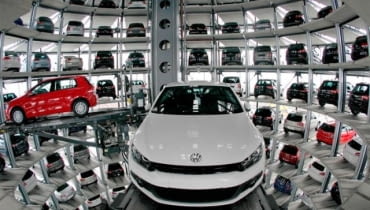 TurmFahrt - Wieże samochodowe, Autostadt Wolfsburg, Niemcy, www.autostadt.de