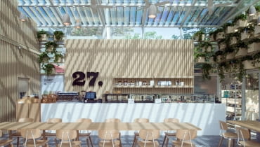 Cafe 27 - Beijing Łukasz Kos - Four-o-nine - projekty