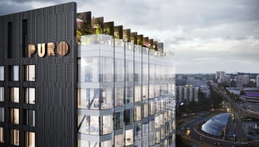 Hotel PURO w Katowicach. Proj. Konior Studio Hotel PURO w Katowicach. Proj. Konior Studio