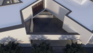 Dom dwuplanowy. Proj. Marcin Wierzbicki