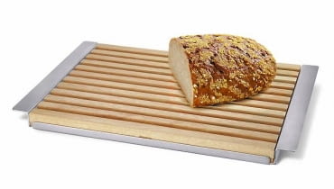 DESKA DO KROJENIA. Modern Form, drewno i stal, 38 x 25 cm, wzór