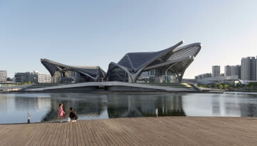 Zhuhai Jinwan Civic Art Centre. Proj. Zaha Hadid Architects Zhuhai Jinwan Civic Art Centre. Proj. Zaha Hadid Architects