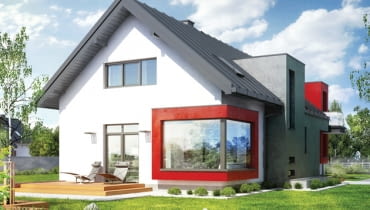 W projektach gotowych nie można wykonywać samowolnych zmian, które mają wpływ na konstrukcję budynku lub mogą zmienić jego wygląd. projekty domów, dom jednorodzinny