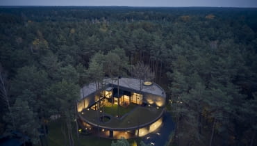 Circle Wood House. Proj. Mobius Architekci Circle Wood House. Proj. Mobius Architekci