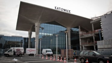 Nowy dworzec w Katowicach