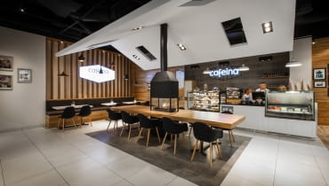 Kawiarnia Cafeina w Skórzewie pod Poznaniem Kawiarnia Cafeina w Skórzewie pod Poznaniem