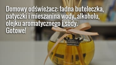 Taki domowy odświeżacz to także ładna dekoracja Taki domowy odświeżacz to także ładna dekoracja