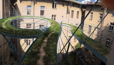 Projekt Balkon Walk-on w Gliwicach Projekt Balkon Walk-on w Gliwicach