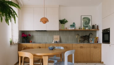 66-metrowe mieszkanie w Krakowie projektu pracowni Fuga Architektura Wnętrz 66-metrowe mieszkanie w Krakowie projektu pracowni Fuga Architektura Wnętrz