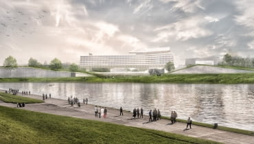 Projekt adaptacji budynku hotelu Forum wraz z koncepcją zagospodarowania terenu