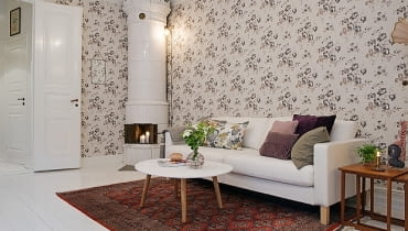 Mieszkanie w starej kamienicy - 85 m2 mieszkanie w kamienicy, mieszkanie z piecem kaflowym, mieszkanie w starej kamienicy, nowoczesne mieszkanie, mieszkanie w skandynawskim stylu