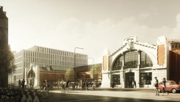 Hala koszyki - projekt Hala koszyki - projekt