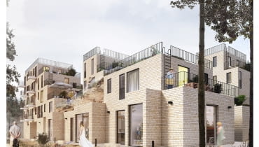 'Connectiv housing' - projekt dyplomowy bloku mieszkalnego. 'Connectiv housing' - projekt dyplomowy bloku mieszkalnego.