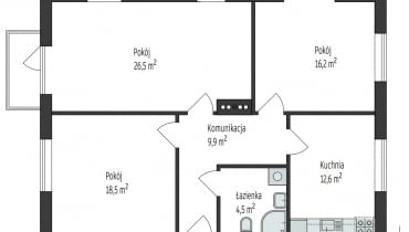 Plan wyjściowy mieszkania Plan wyjściowy mieszkania
