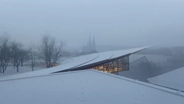 Biblioteka Ibsena w Skien w Norwegii. Proj. Kengo Kuma & Associates. Biblioteka Ibsena w Skien w Norwegii. Proj. Kengo Kuma & Associates.