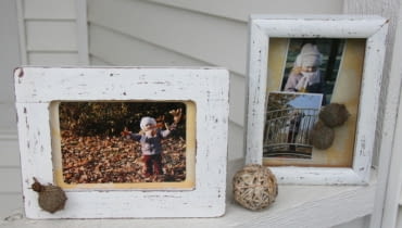 Zrób to sam: postarzamy ramki do zdjęć Zrób to sam