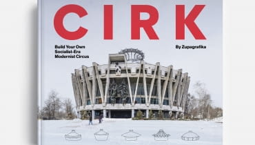 Okładka książki "Cirk". Wyd. Zupagrafika