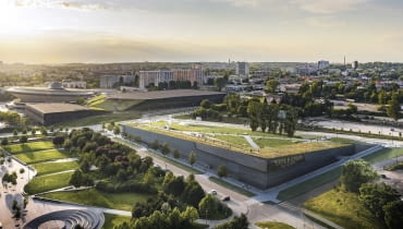 Parking w Strefie Kultury w Katowicach. Konkurs zwyciężyła koncepcja  pracowni ARPA Jerzy Gurawski oraz SKI Studio Błażej Szurkowski. Parking w Strefie Kultury w Katowicach. Konkurs zwyciężyła koncepcja  pracowni ARPA Jerzy Gurawski oraz SKI Studio Błażej Szurkowski.