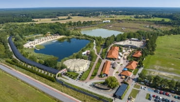 Panorama JuraParku w Krasiejowie