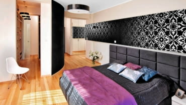 <B>Także w niewielkiej sypialni uda się zmieścić sporo schowków. W większej można sobie pozwolić nawet na garderobę wydzieloną z przestrzeni wnętrza. W tej sprawie warto zasięgnąć porady architekta. A może spodoba się wam któreś z pokazywanych tu rozwiązań?</B> <BR />BIEGNĄCA PO ŁUKU. Wygodną sypialnianą garderobę (około 6 m kw.) wydzielono ścianką z płyty gipsowo-kartonowej wygiętej w łuk. Taka łukowata przegroda nie pzrytłacza pomieszczenia tak jak ściana załamująca się pod kątem prostym, ułatwia również poruszanie się po sypialni. TEMAT NUMERU - SCHOWKI WNETRZE , POKOJ - SYPIALNIA , MEBLE PROJEKT WNETRZA KATARZYNA MIKULSKA - SEKALSKA / ARRANGE STYLIZACJA EVA MILCZAREK FOT. RADOSLAW WOJNAR PUBLIKACJA CZTERY KATY NR 5 (247) - 5 2012 SLOWA KLUCZOWE: ARCHITEKTURA WNETRZE POKOJ MEBEL SYPIALNIA ZDJĘCIE DO WKŁADKI: PUBLIKACJA CZTERY KATY NR 5 (247) - CZASOPISMA