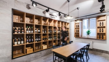 Delikatesy Peretti w Poznaniu i wnętrza autorstwa studia mode:lina [MIEJSCE TYGODNIA]