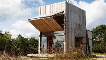 dom na plaży, nowoczesny dom, mały dom, wakacyjny dom, jak urządzić