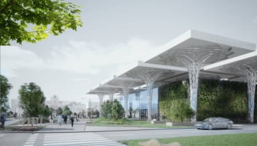 Pierwsza koncepcja zintegrowanego centrum komunikacyjnego w Lublinie Nowy dworzec w Lublinie - pierwsza koncepcja