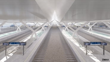 Modernizacja stacji Warszawa Zachodnia. Proj. DWAA Architekci Modernizacja stacji Warszawa Zachodnia. Proj. DWAA Architekci