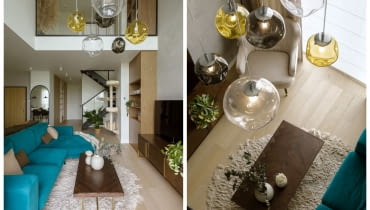 Dwupoziomowy apartament na warszawskim Żoliborzu projektu Balicka Design