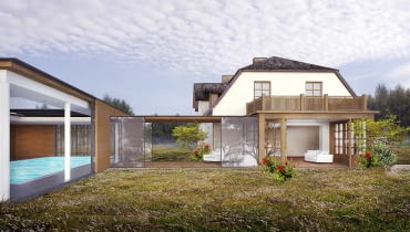 Projekt rozbudowy starego domu Projekt rozbudowy starego domu