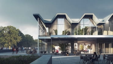 Projekt koncepcyjny pawilonu Emilia po przeniesieniu obiektu na skraj Parku Świętokrzyskiego Projekt koncepcyjny pawilonu Emilia po przeniesieniu obiektu na skraj Parku Świętokrzyskiego