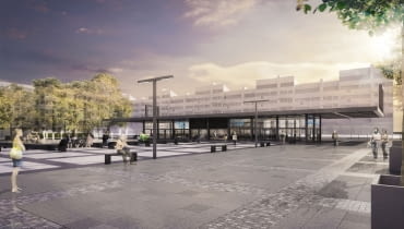 Plac Nowy Targ we Wrocławiu - wizualizacja Plac Nowy Targ we Wrocławiu - wizualizacja