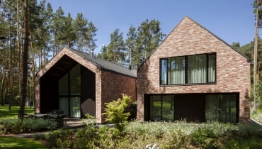 Dom na leśnej działce projektu pracowni EXTERIO