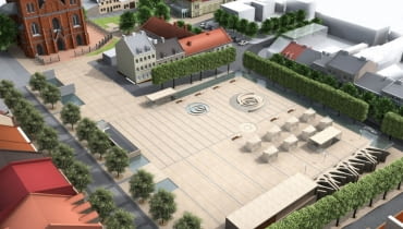 Rewitalizacja placu Wolności w Kutnie Rewitalizacja placu Wolności w Kutnie