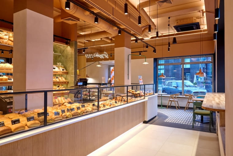 Nowe lokale Grzybki. Proj. Tremend