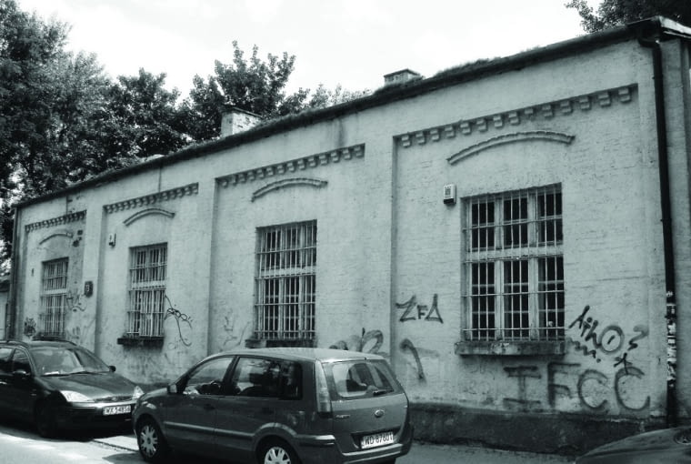 Warsztat Kolei Żelaznej, ul. Chmielna 73 też już nie istnieje Warsztat Kolei Żelaznej, ul. Chmielna 73