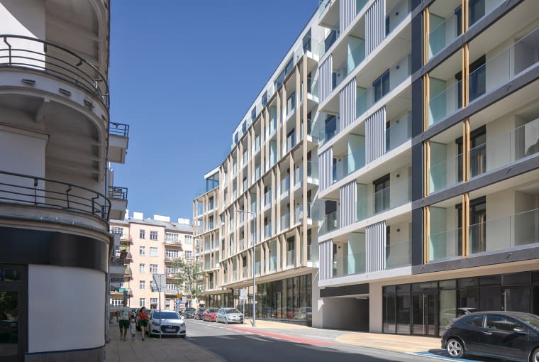 Apartamenty przy Jasnej. Proj. MTA Architekci Apartamenty przy Jasnej. Proj. MTA Architekci