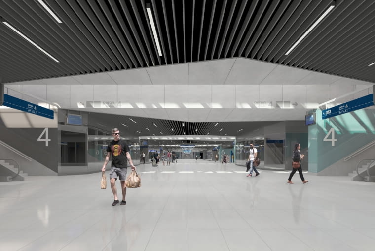 Modernizacja stacji Warszawa Zachodnia. Proj. DWAA Architekci Modernizacja stacji Warszawa Zachodnia. Proj. DWAA Architekci