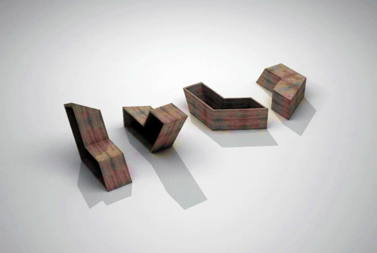 Ławki z betonu architektonicznego Ławki z betonu architektonicznego