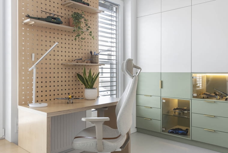 PROJEKT: Nowoczesny dom z elementami boho PROJEKT: Nowoczesny dom z elementami boho